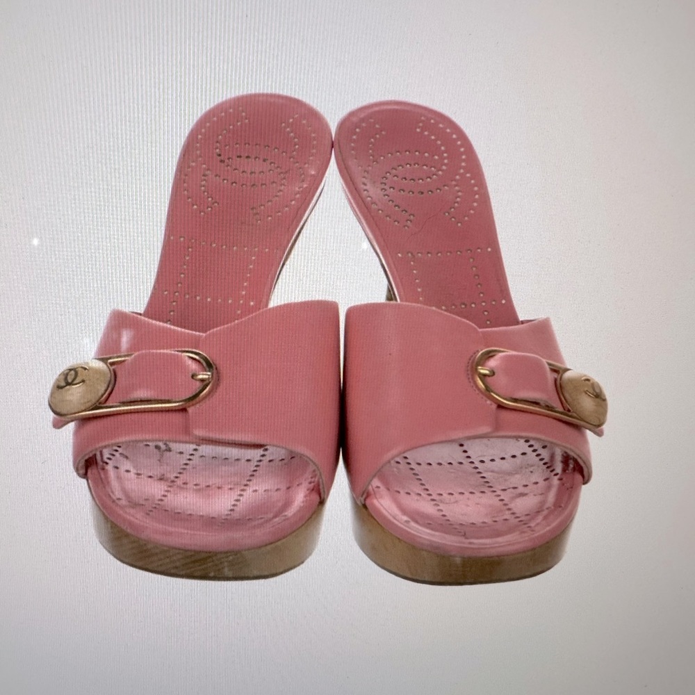 Chanel Vintage Slides/Heels